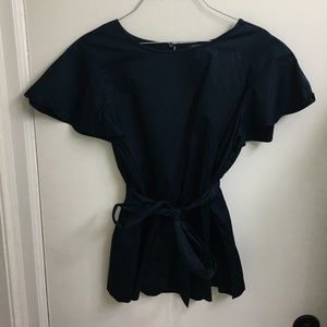 Dark blue Ann Taylor blouse